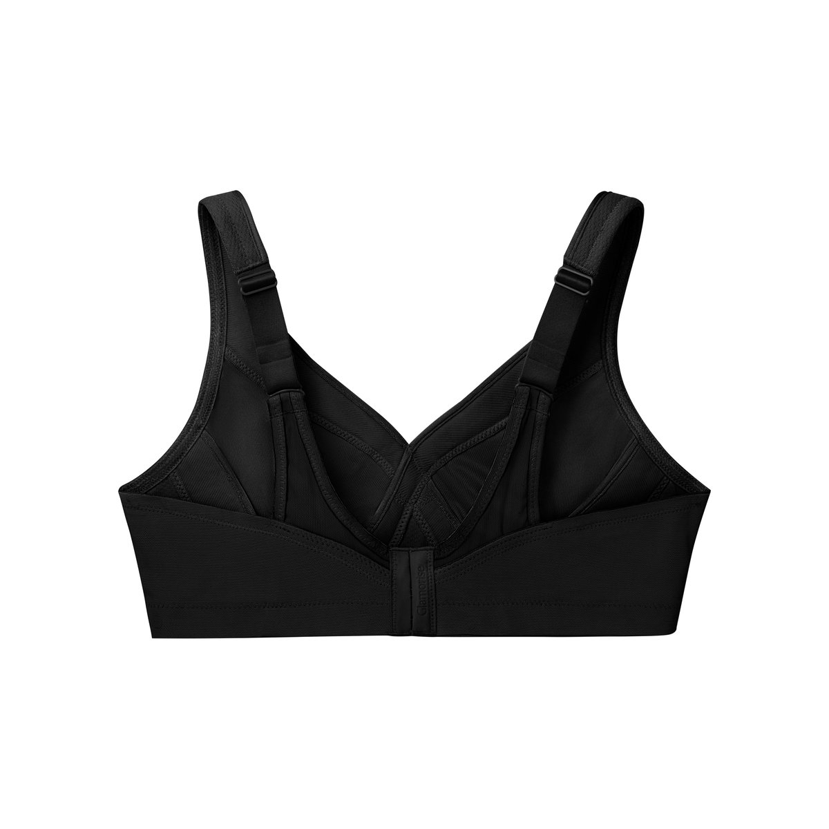 Soutien-gorge de sport, sans armatures, Magic Lift noir, GLAMORISE