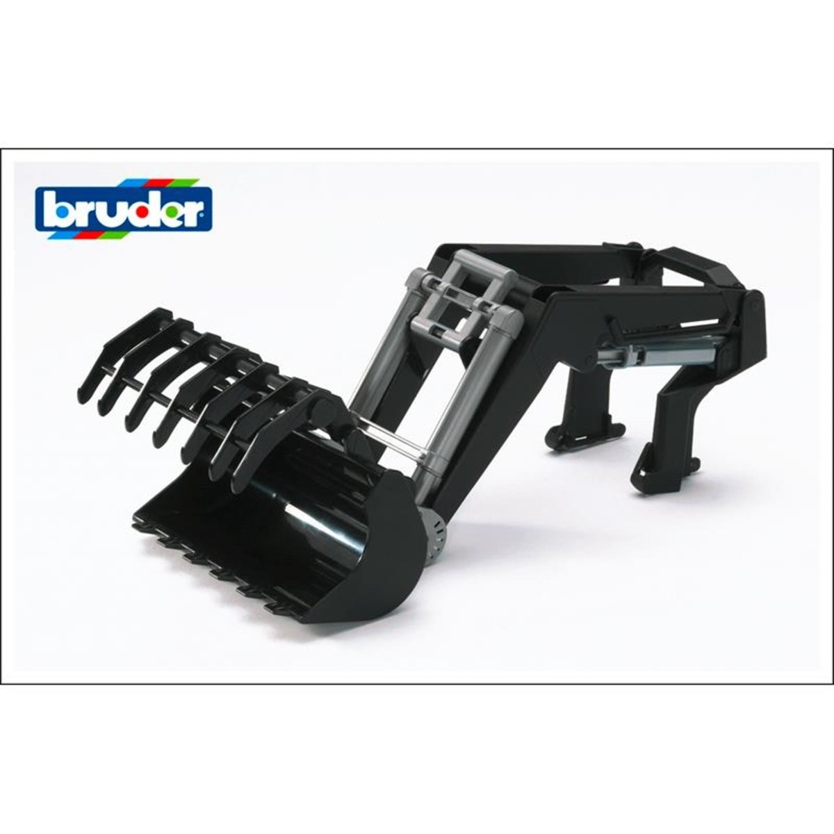 Chargeur avant, premium-pro noir, BRUDER
