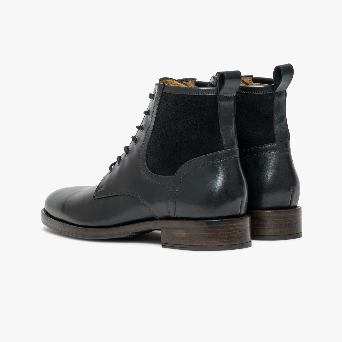 Boots en cuir PAOLO noir, BOCAGE