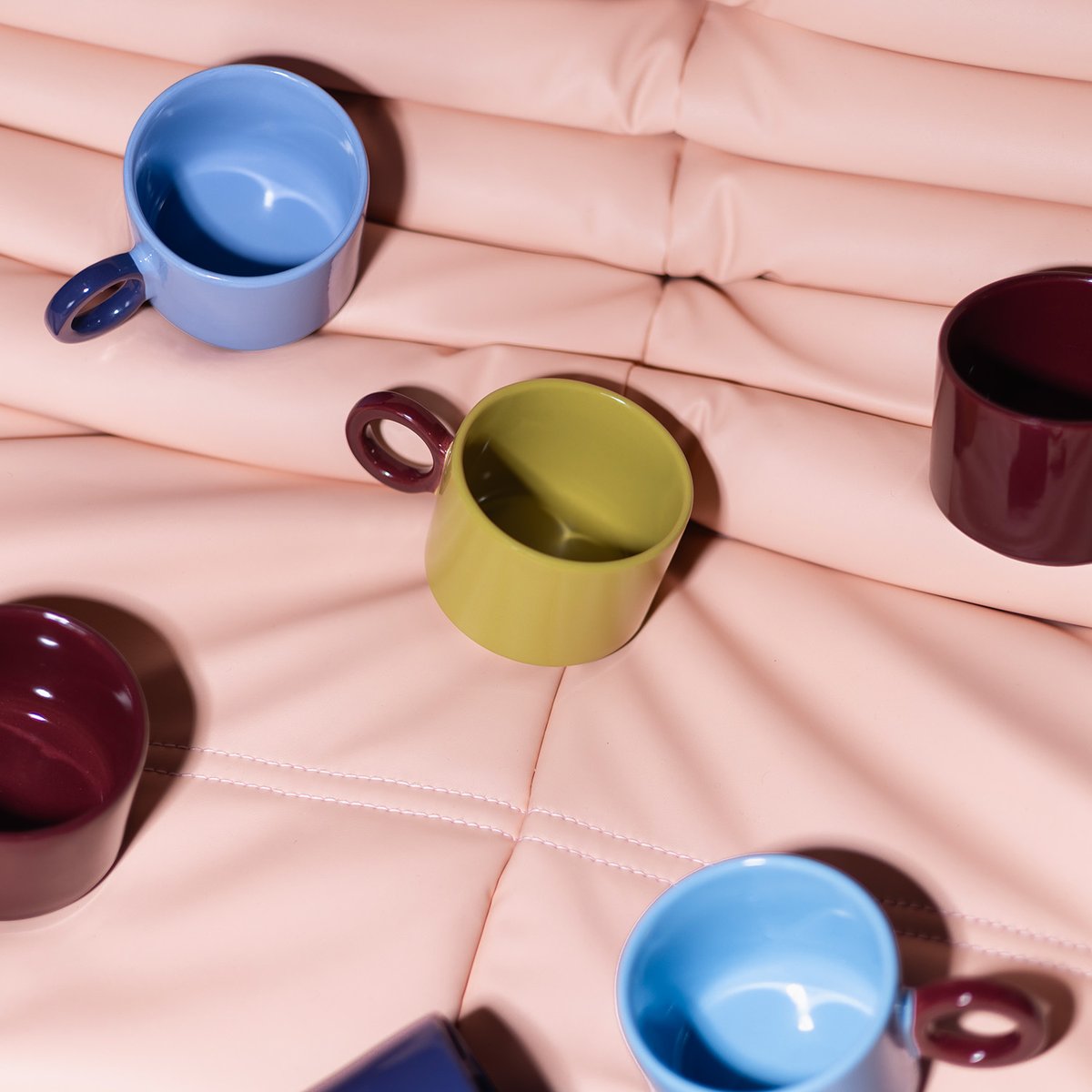 Tasse LOU jaune bordeaux, ONA