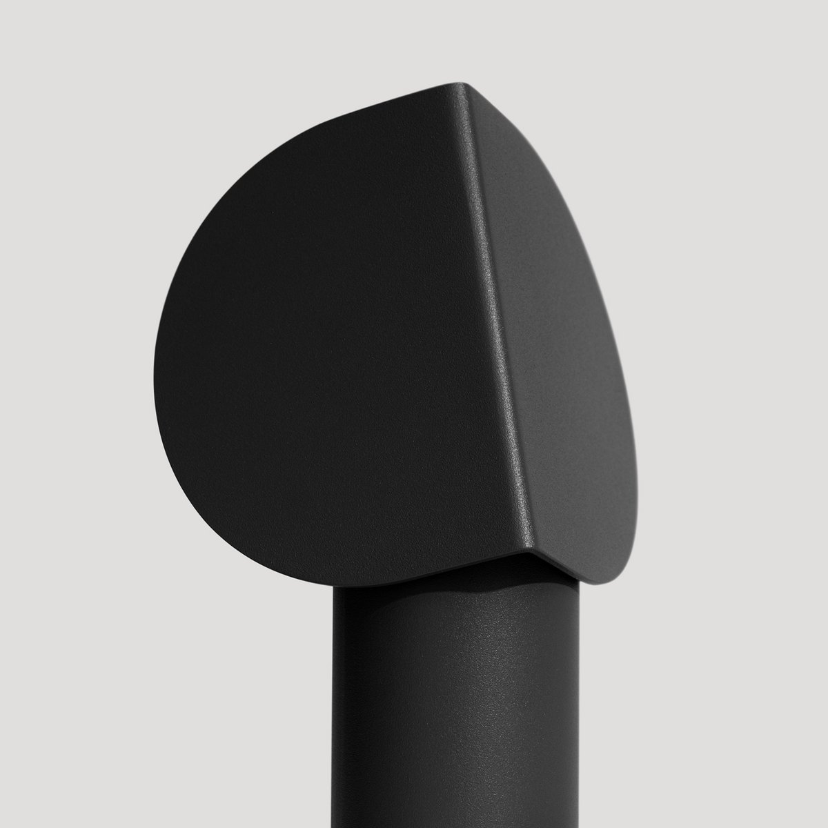 Lampe de bureau Aluminium Noir LED 1 Biscuit noir, EDEN