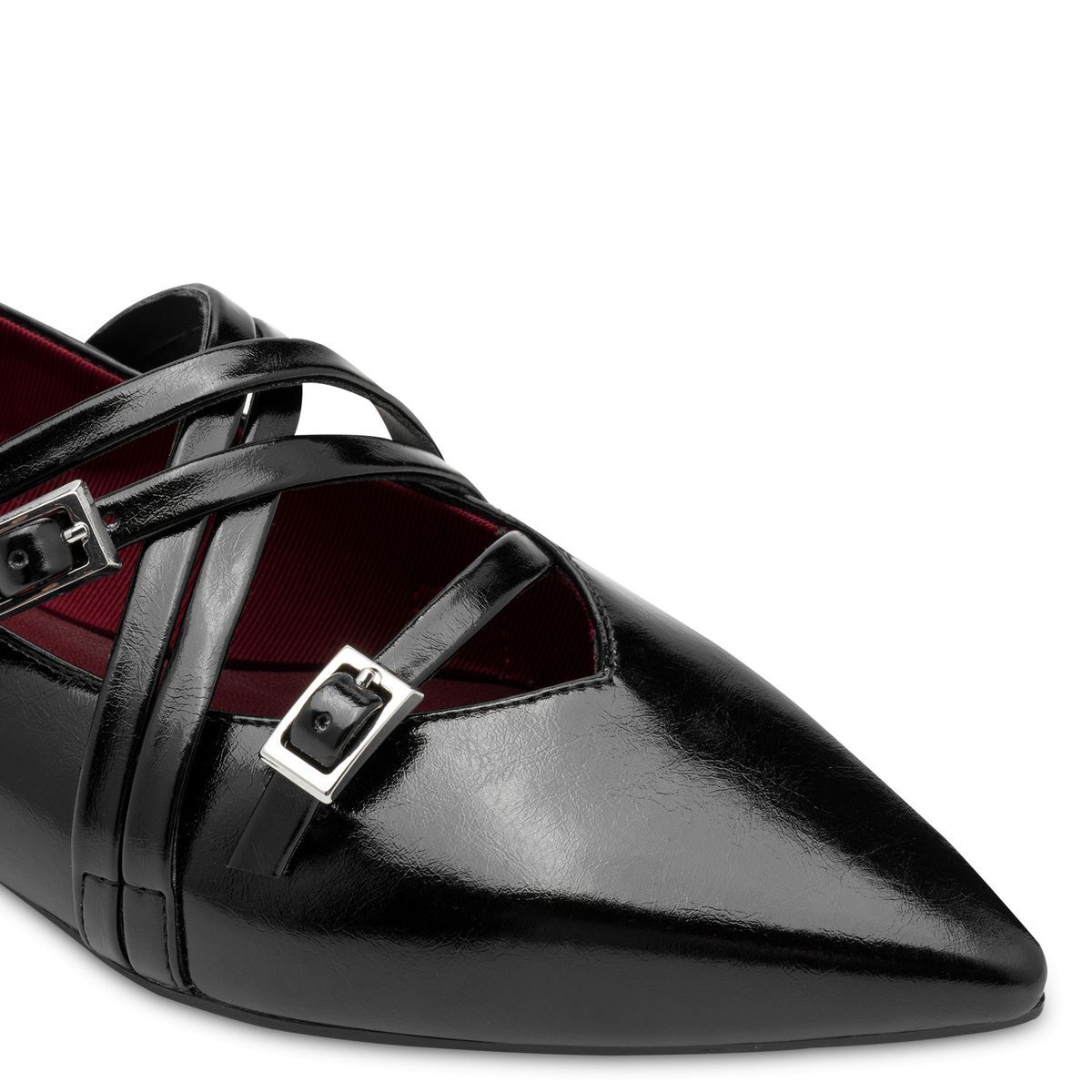 Ballerine talon bloc noir, TAMARIS