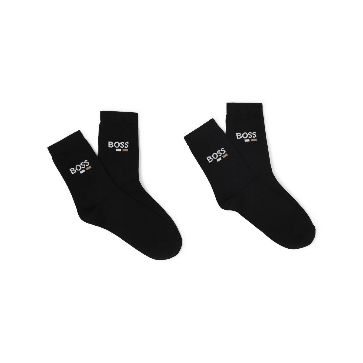 Pack de 2 paires de chaussettes black, BOSS KIDSWEAR