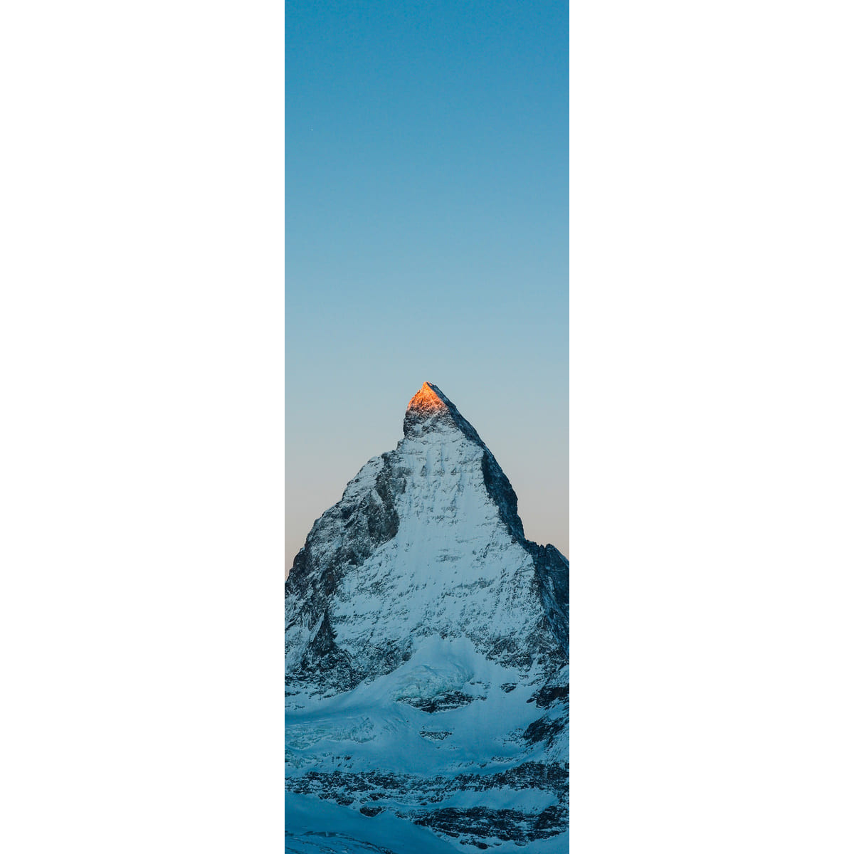 Tableau Mural Sommet Ensoleillé MONTAGNE tableaux sur toile-bleu, CEANOTHE