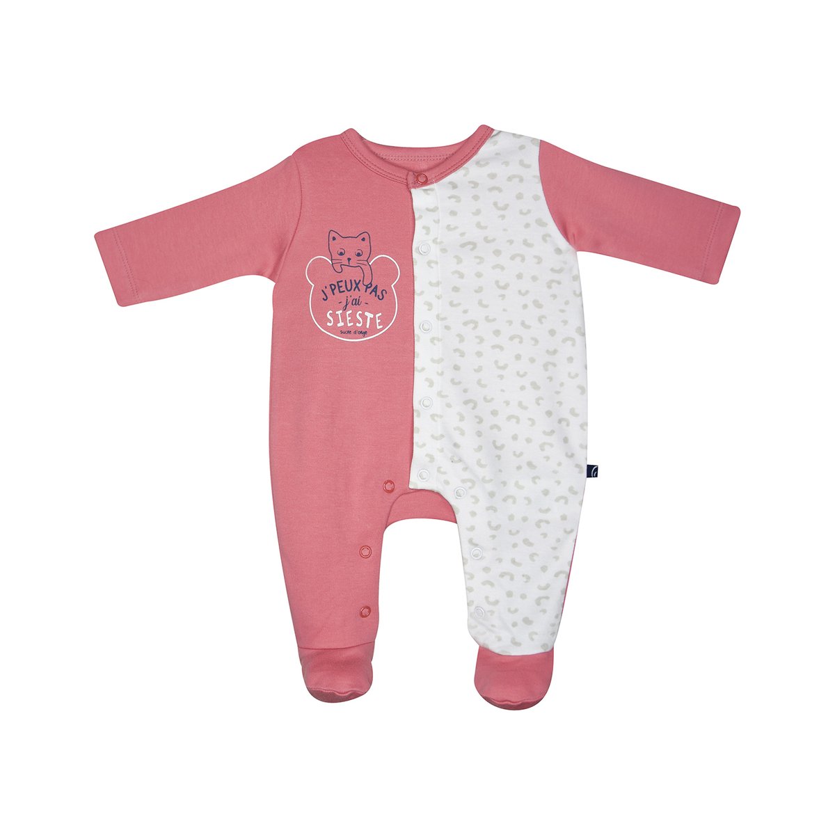 Dors bien nadina interlock ouverture devant rose, SUCRE D'ORGE