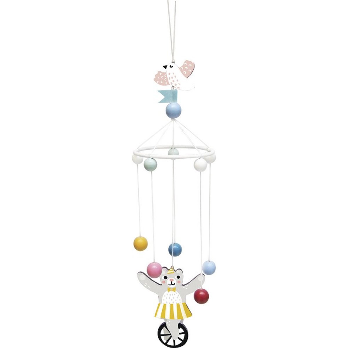Mini Mobile Circus M. Carlslund blanc, VILAC