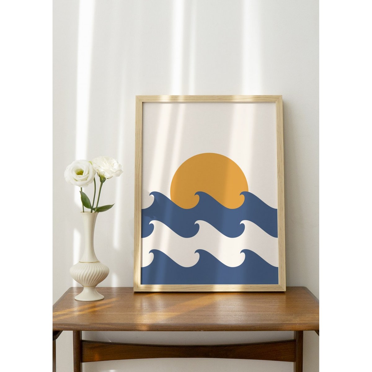 Affiche Summer 1 blanc, L'AFFICHERIE