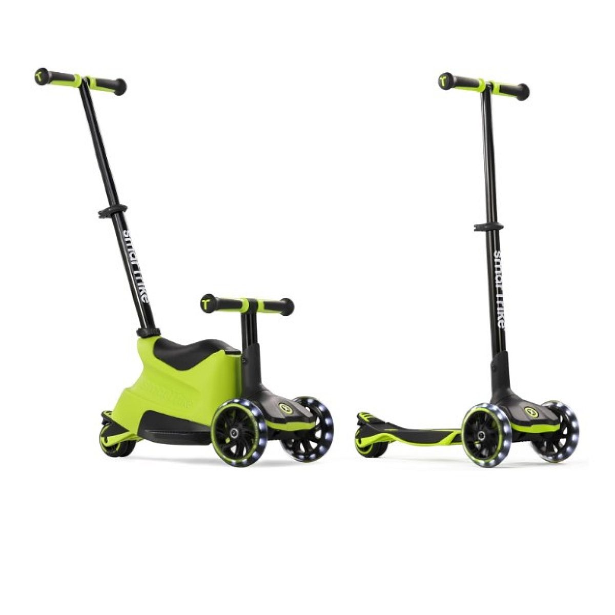 Trottinette porteur Xtend Ride-On - Vert Citron couleur unique, SMARTRIKE