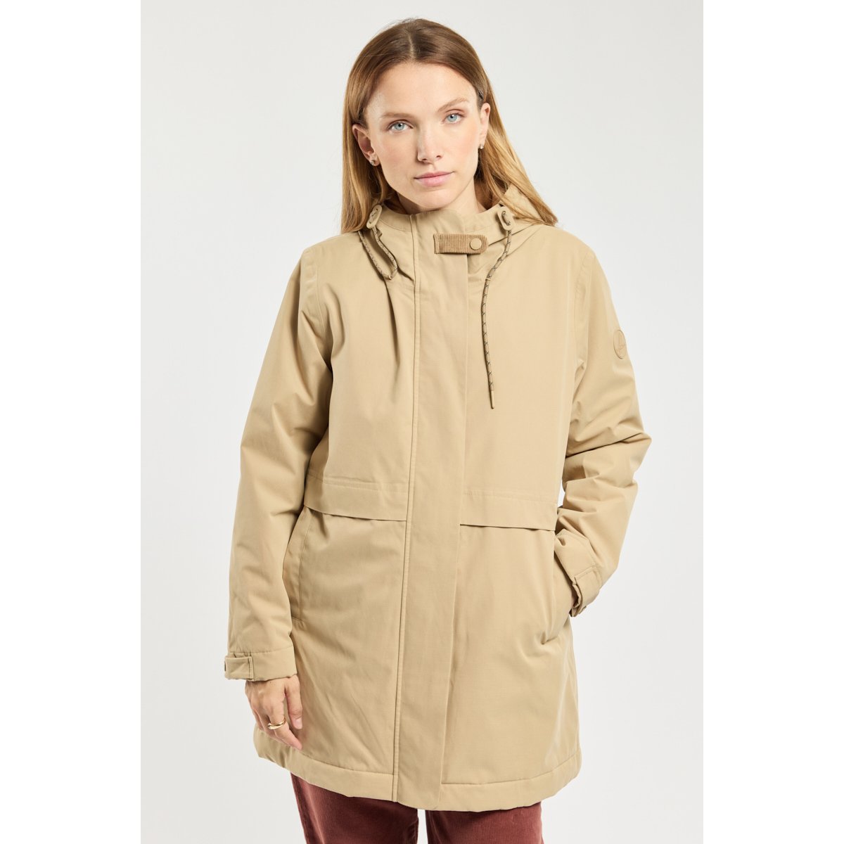 Parka imperméable BREVIKA beige, BERMUDES