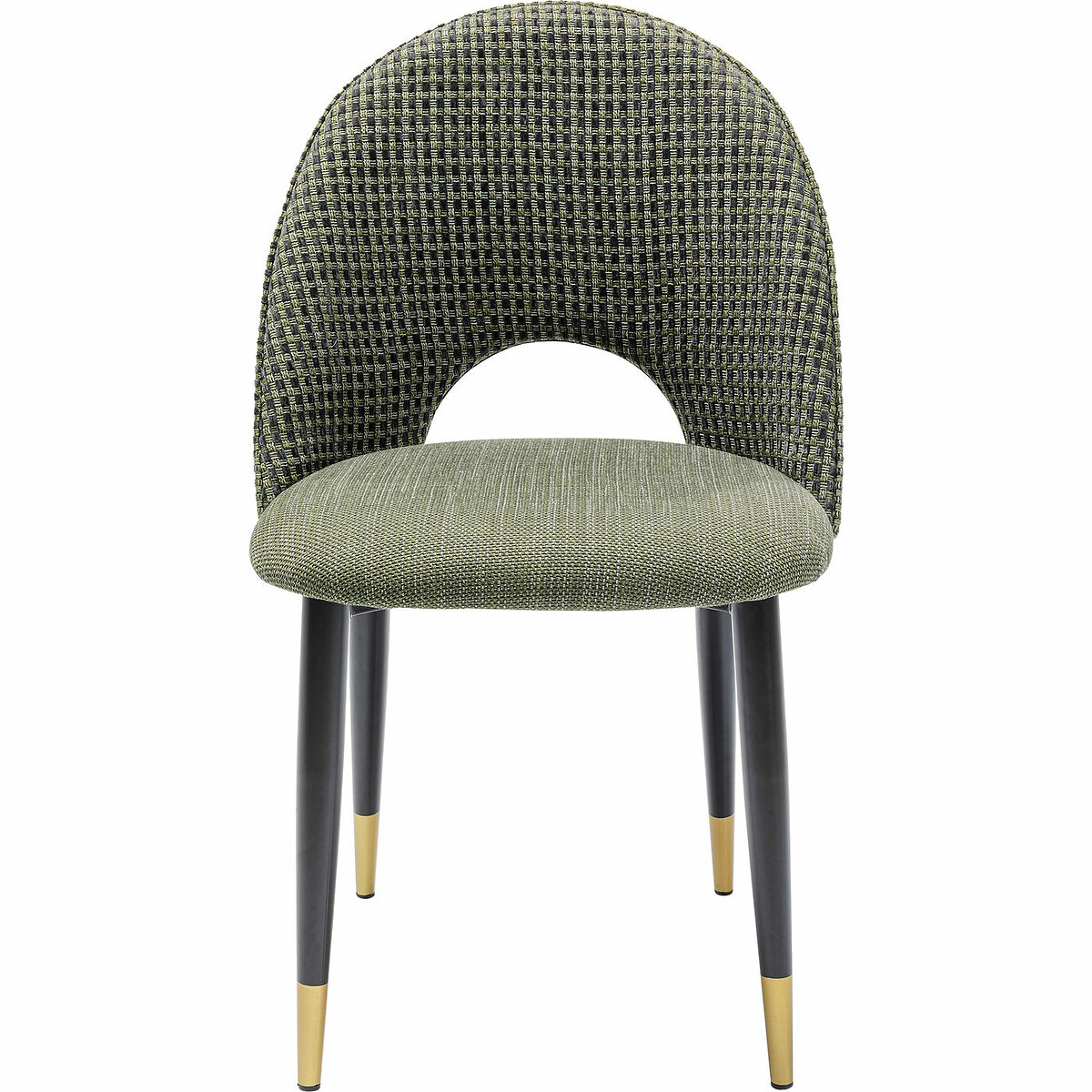 Sedia Hudson verde verde, KARE DESIGN