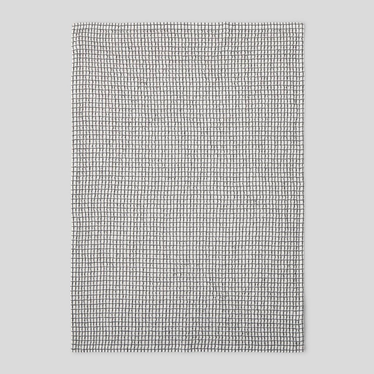 Torchon nid abeille, 50x70cm, coton off white, MONOPRIX MAISON
