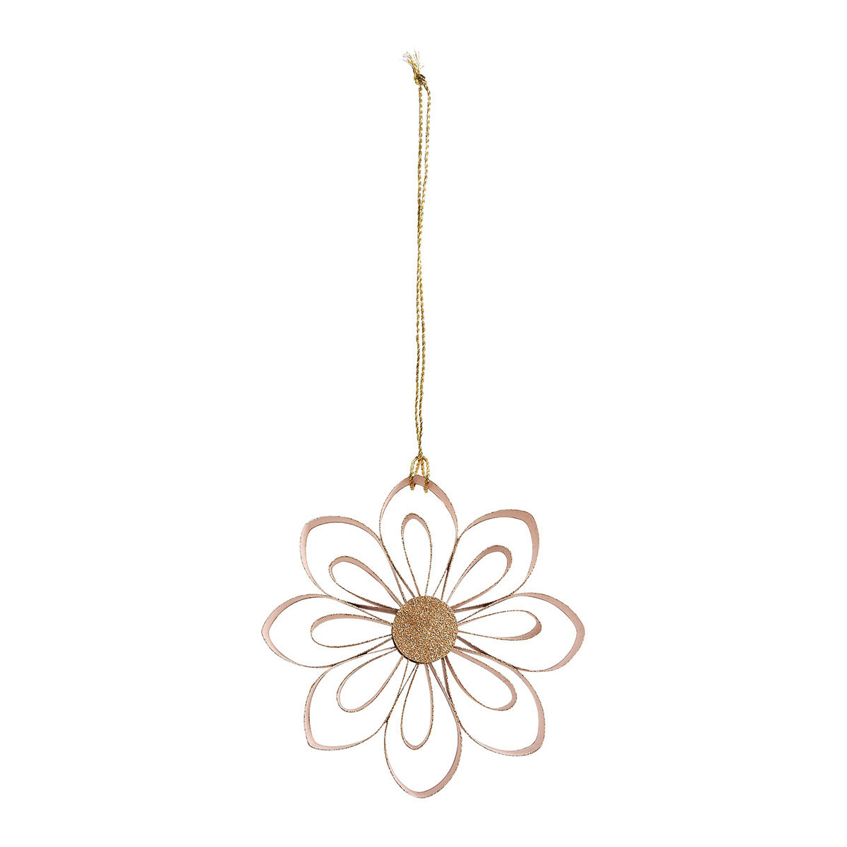 Décoration papier pliable - Rose rose, MATHILDE M