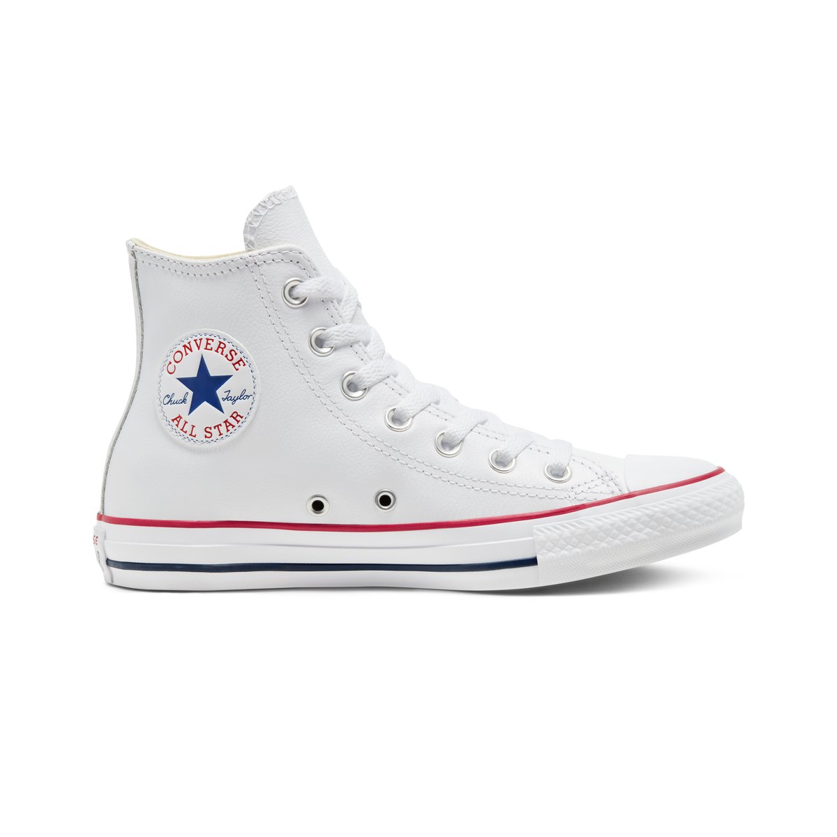 Baskets Chuck Taylor All Star Leather Hi noir, CONVERSE