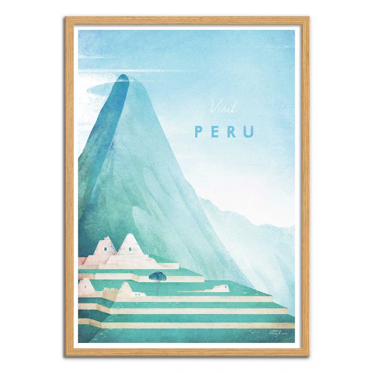 Affiche d'art - Visit Peru - Henry Rivers affiche d'art, WALL EDITIONS