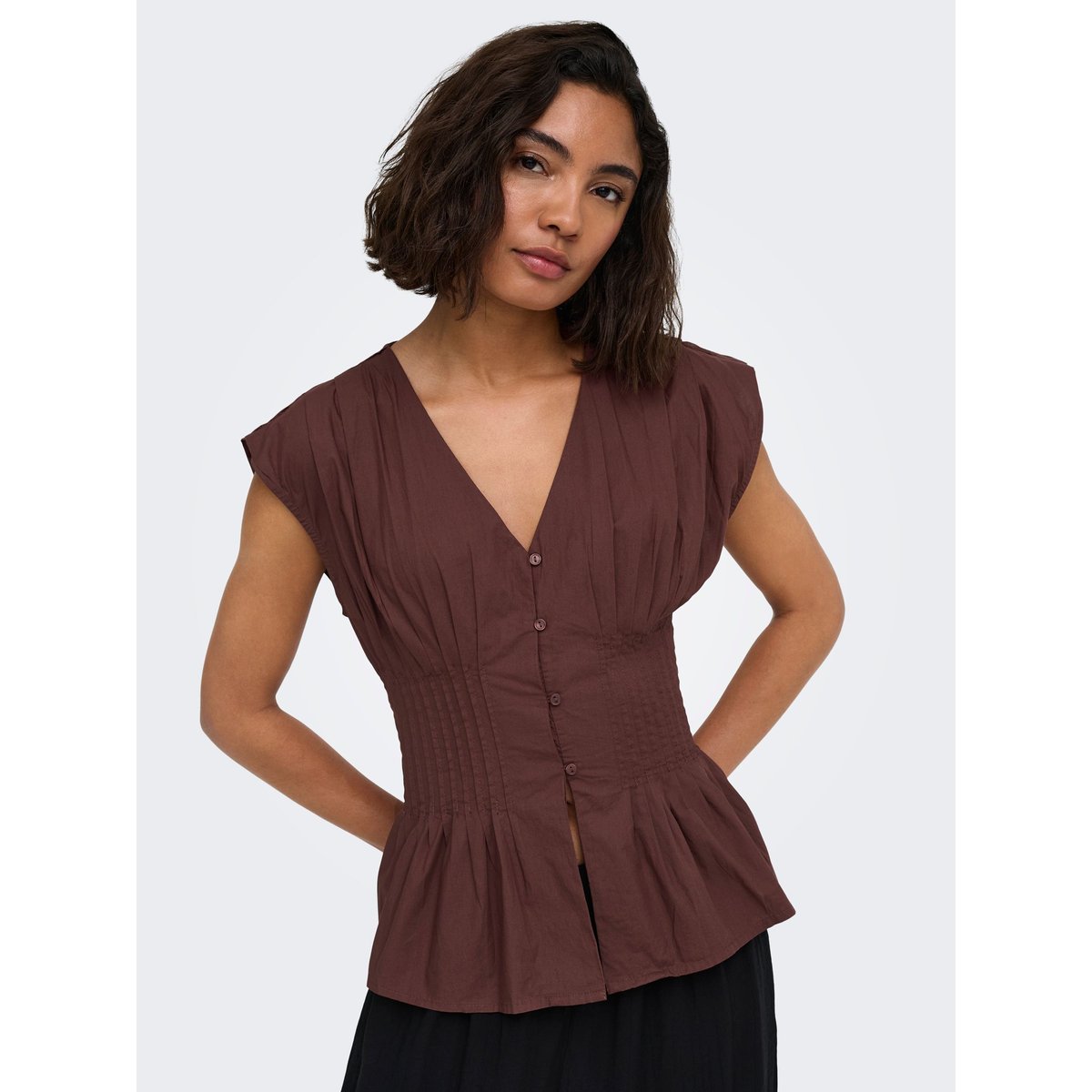 Top marron - brown stone, ONLY