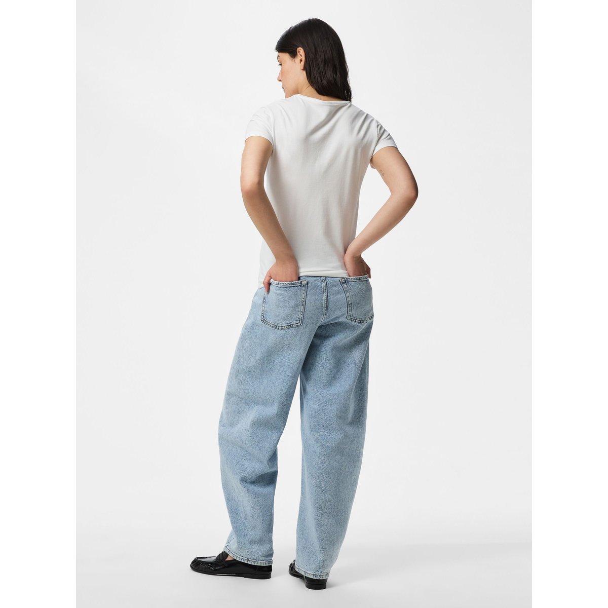 T-Shirt bright white, PIECES
