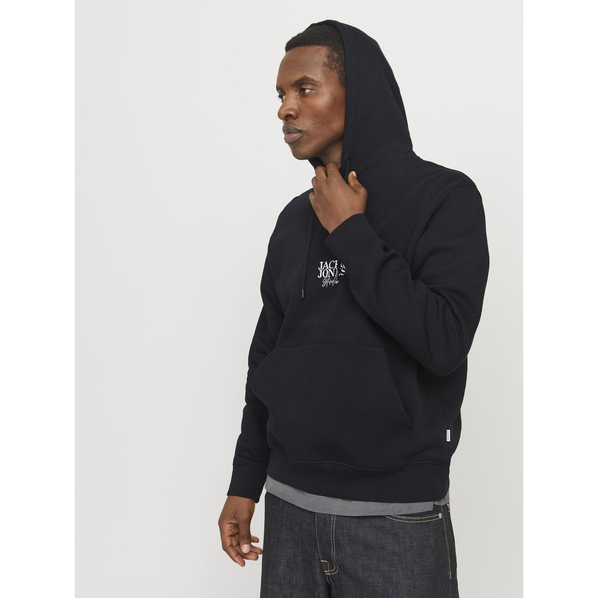 Sweat À Capuche noire - black, JACK & JONES