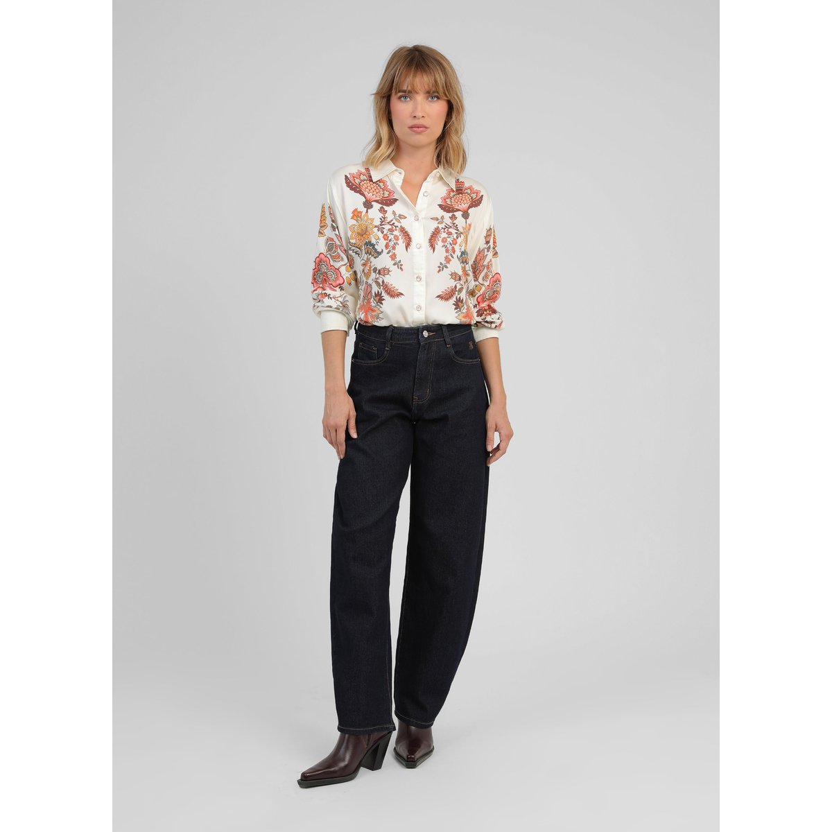 Chemise SOLEDAD tangale écru, AN'GE