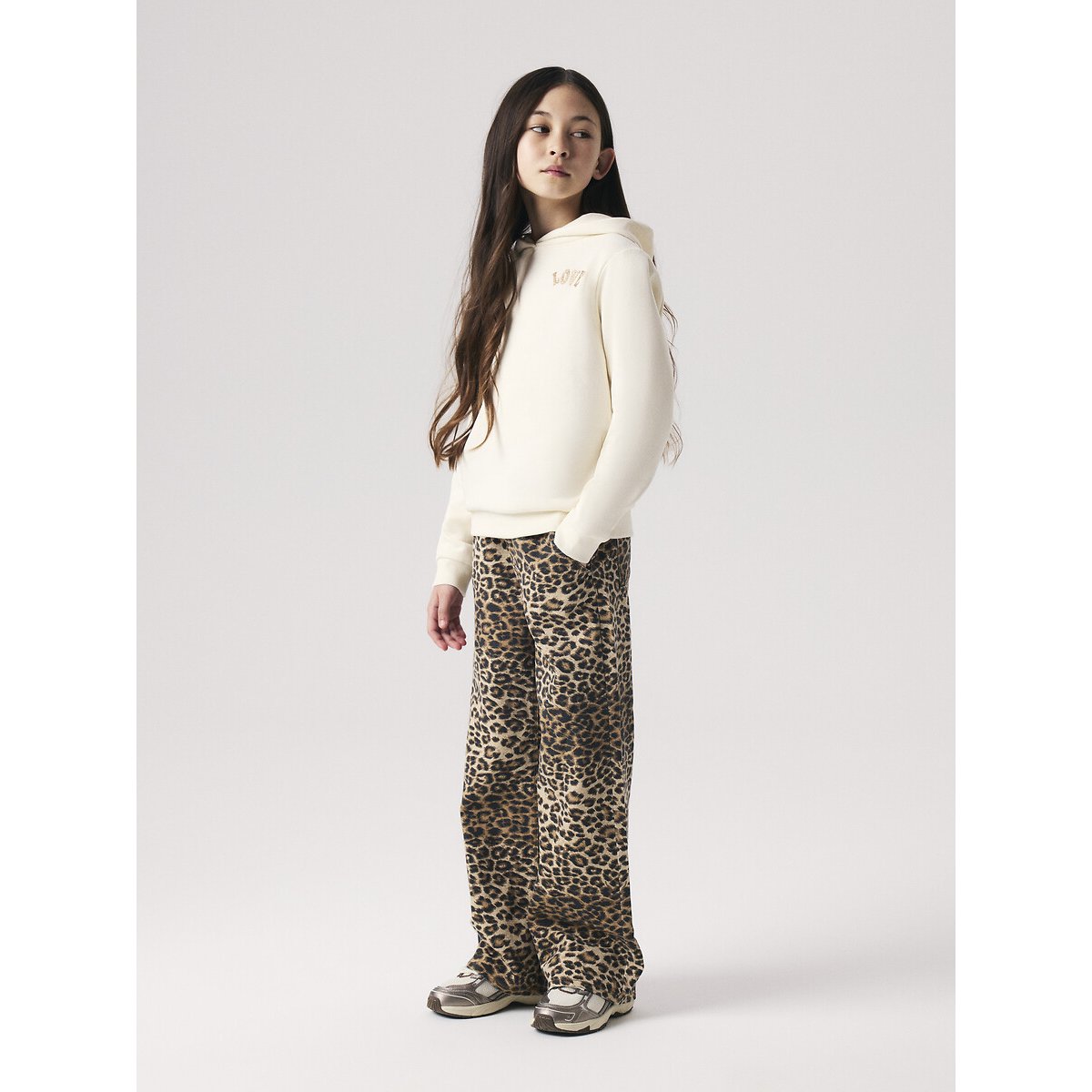 Sudadera con capucha de felpa crudo, NAME IT