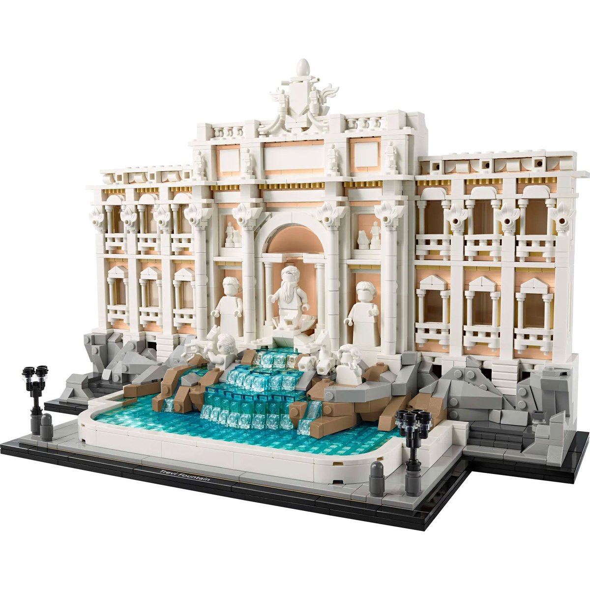 LEGO Architecture : Modèle de la Fontaine de Trevi - 21062 à Construire multicolore, LEGO