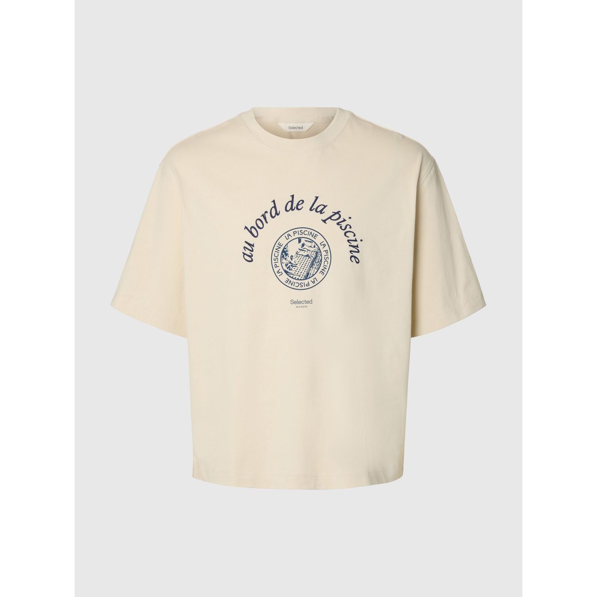 T-Shirt birch, SELECTED