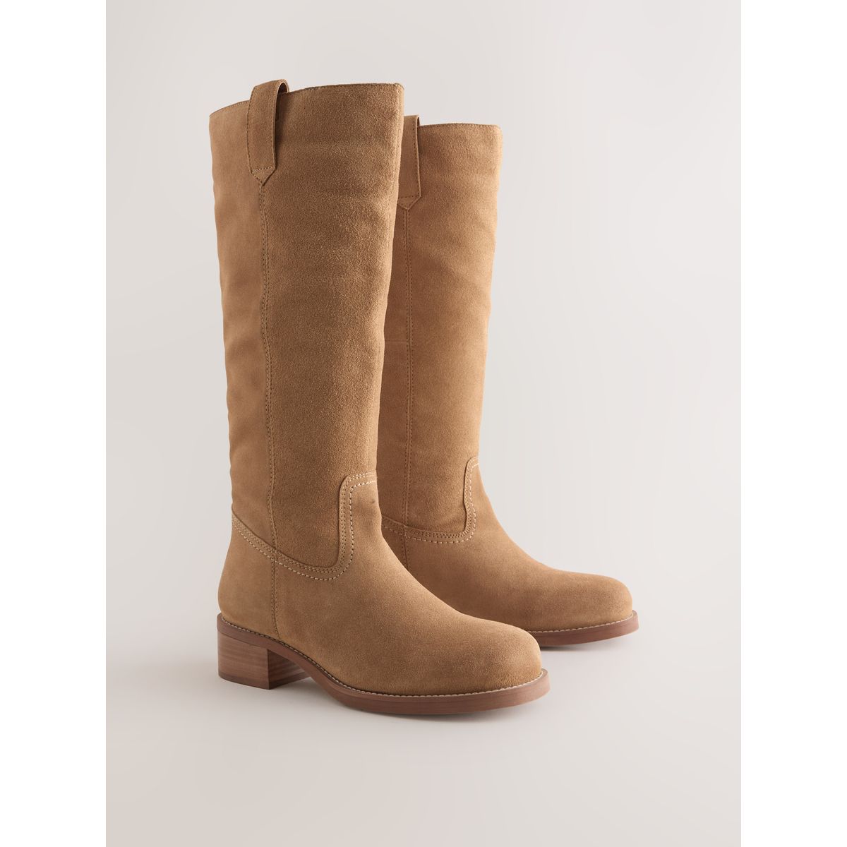 Bottes à enfiler forever comfort® tan brown suede, NEXT