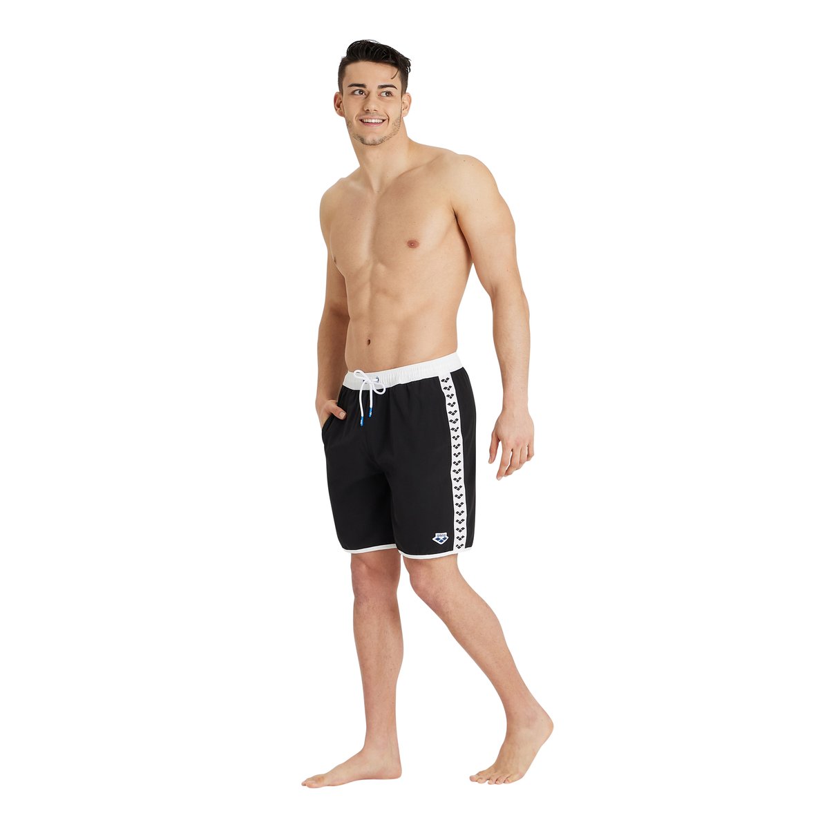 Bermuda Icons Team Stripe black-white, ARENA