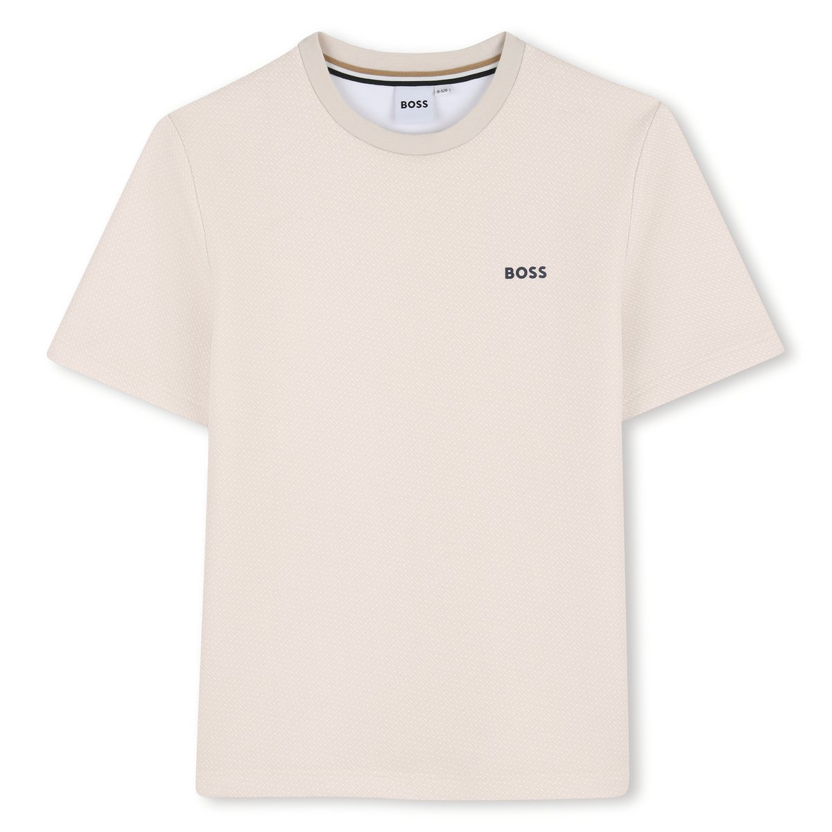 Tee-shirt manches courtes vanille, BOSS KIDSWEAR