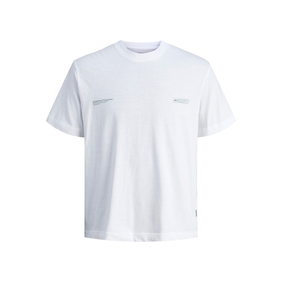 T-Shirt bright white, JACK & JONES