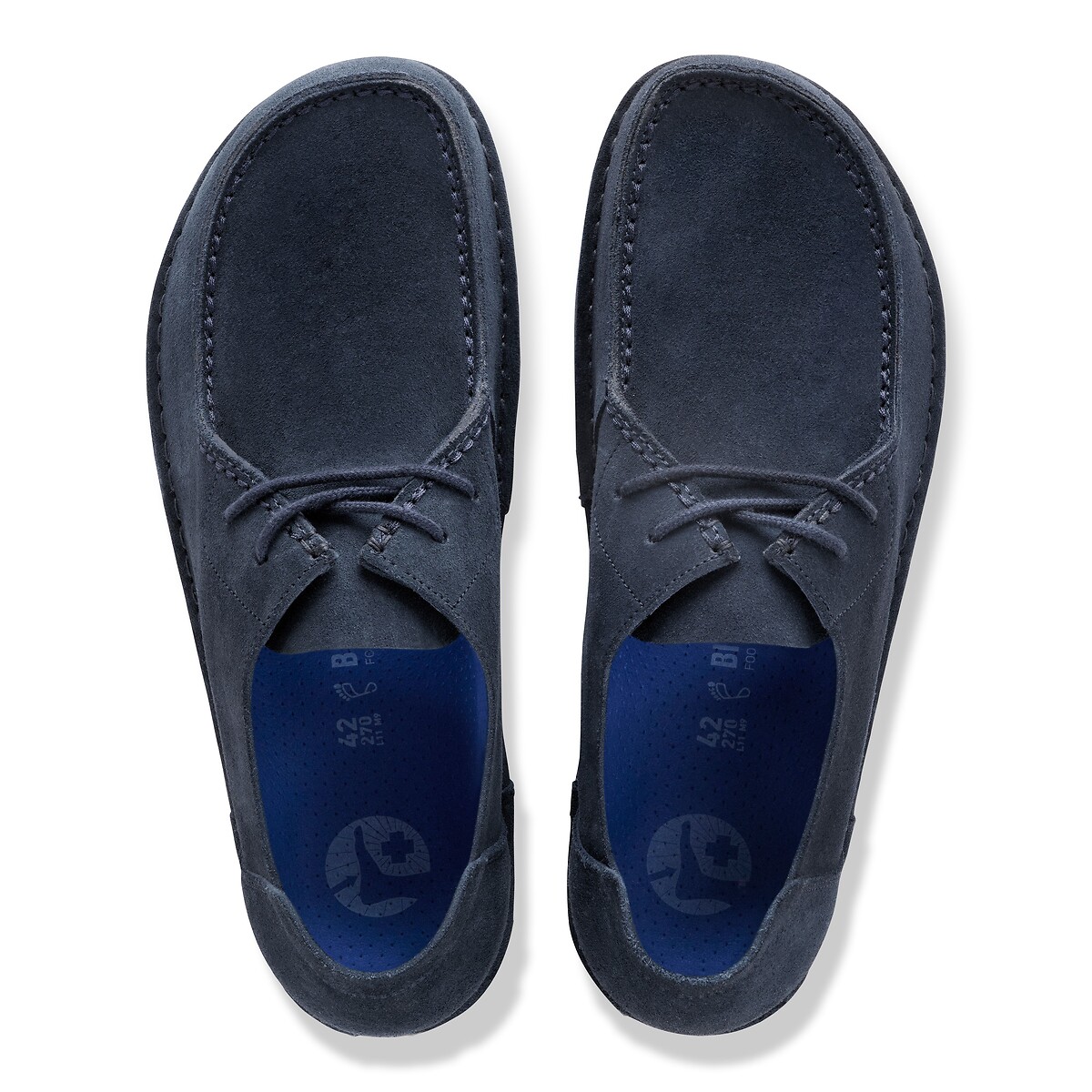 Utti Lace Suede Brogues navy blue, BIRKENSTOCK