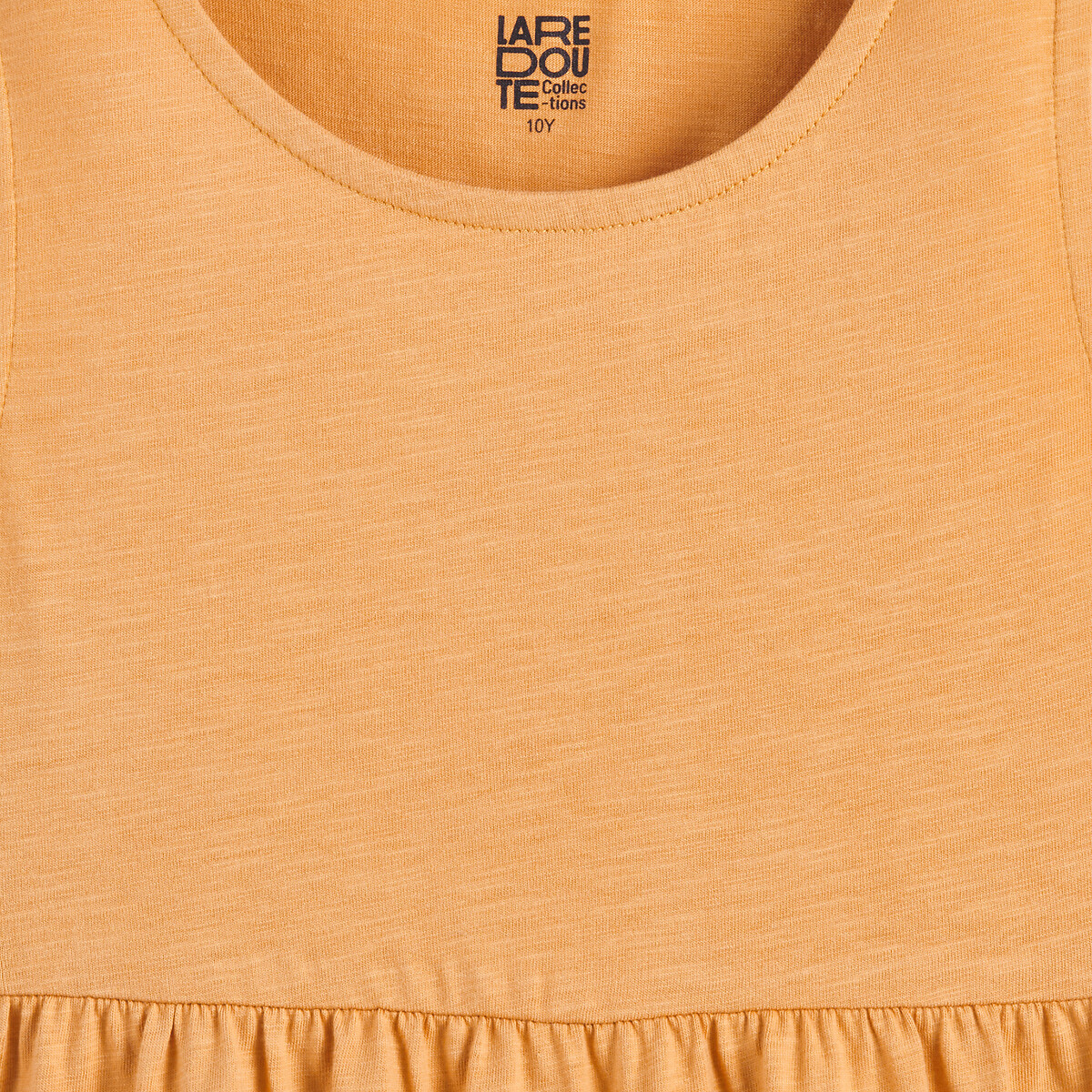 Robe mi-longue, sans manches jaune, LA REDOUTE COLLECTIONS