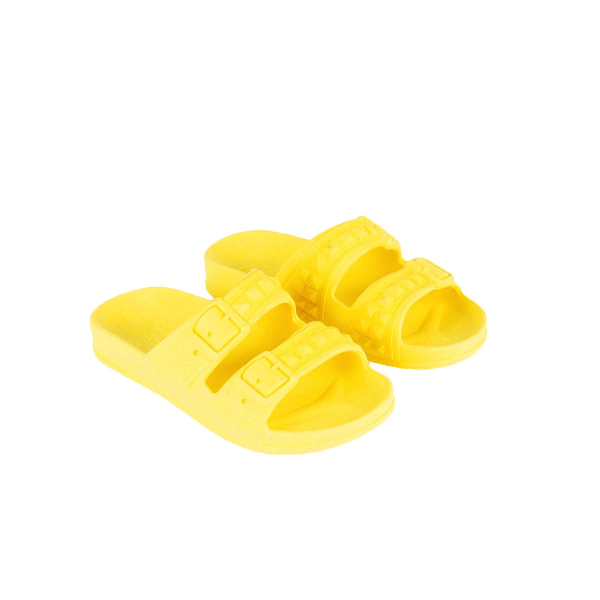 Sandales plates Enfant BELEM jaune fluo, CACATOES