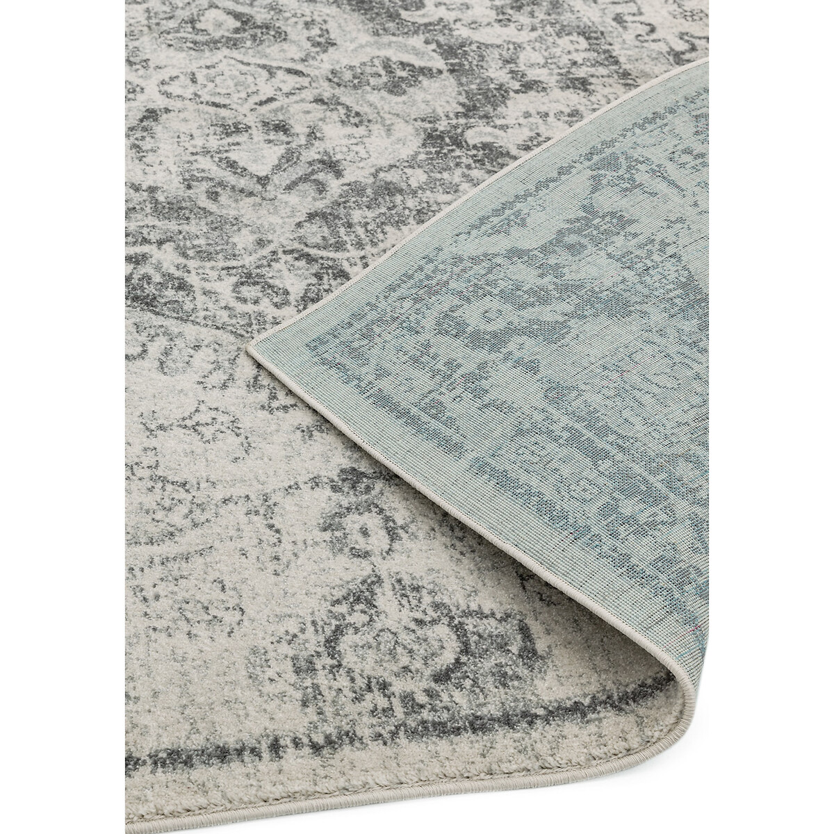 Vintage Style Medallion Rug ivory, SO'HOME