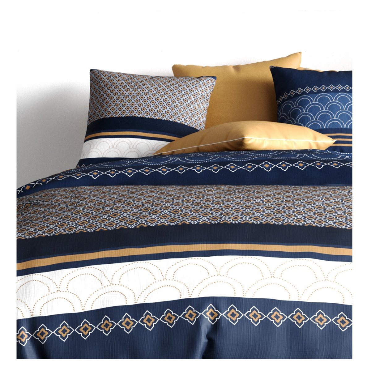 Housse de couette + 2 taies Kalipso kalipso, EDEN