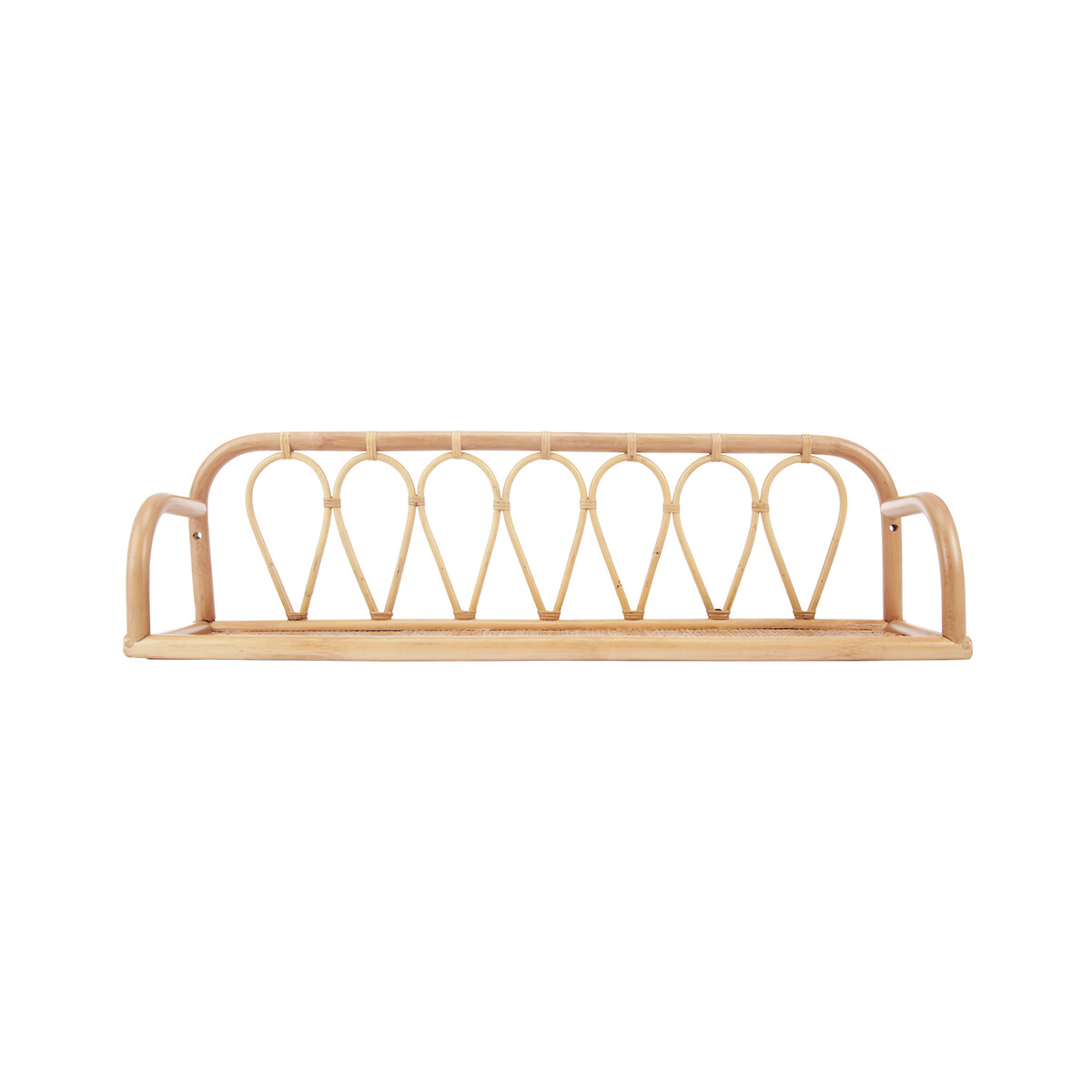 Aria Rattan Wall Shelf natural, CUDDLECO