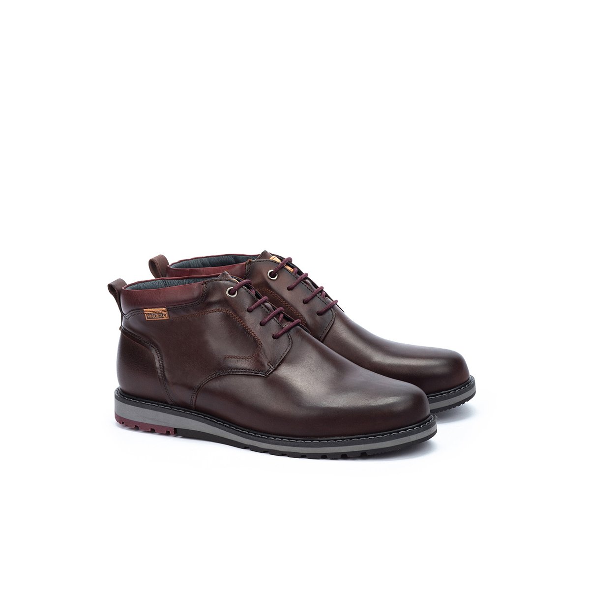 Bottines cuir Berna doublure chaude olmo, PIKOLINOS