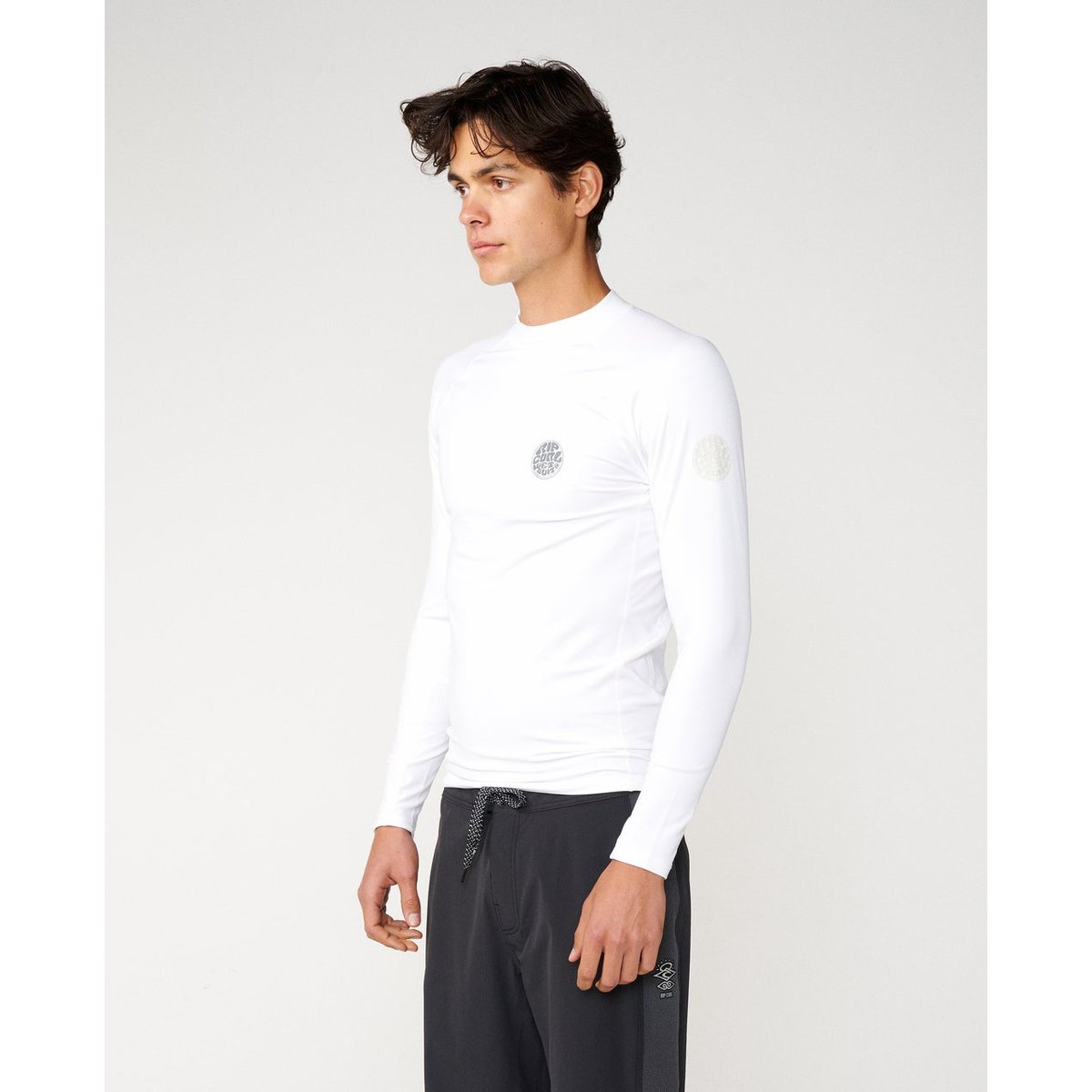 T-shirt anti-UV à manches longues ICONS UPF Brushed white, RIP CURL