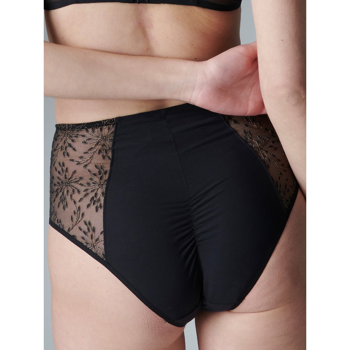 Culotte taille haute, SINGULIÈRE noir, SIMONE PERELE