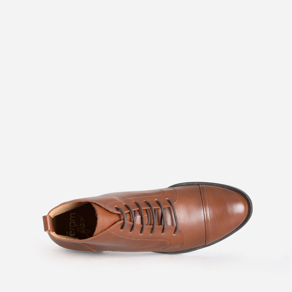 Boots en cuir BIBUA cognac, ERAM