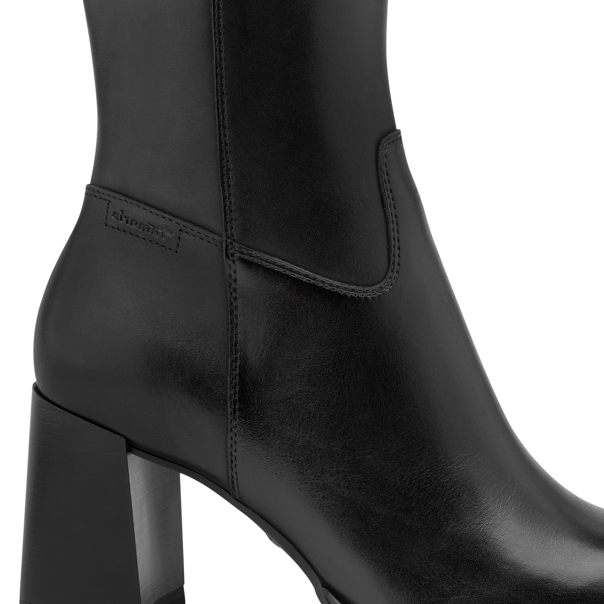 Bottes talon bloc noir, TAMARIS