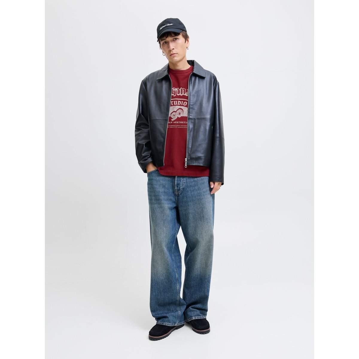 T-Shirt tibetan red, JACK & JONES