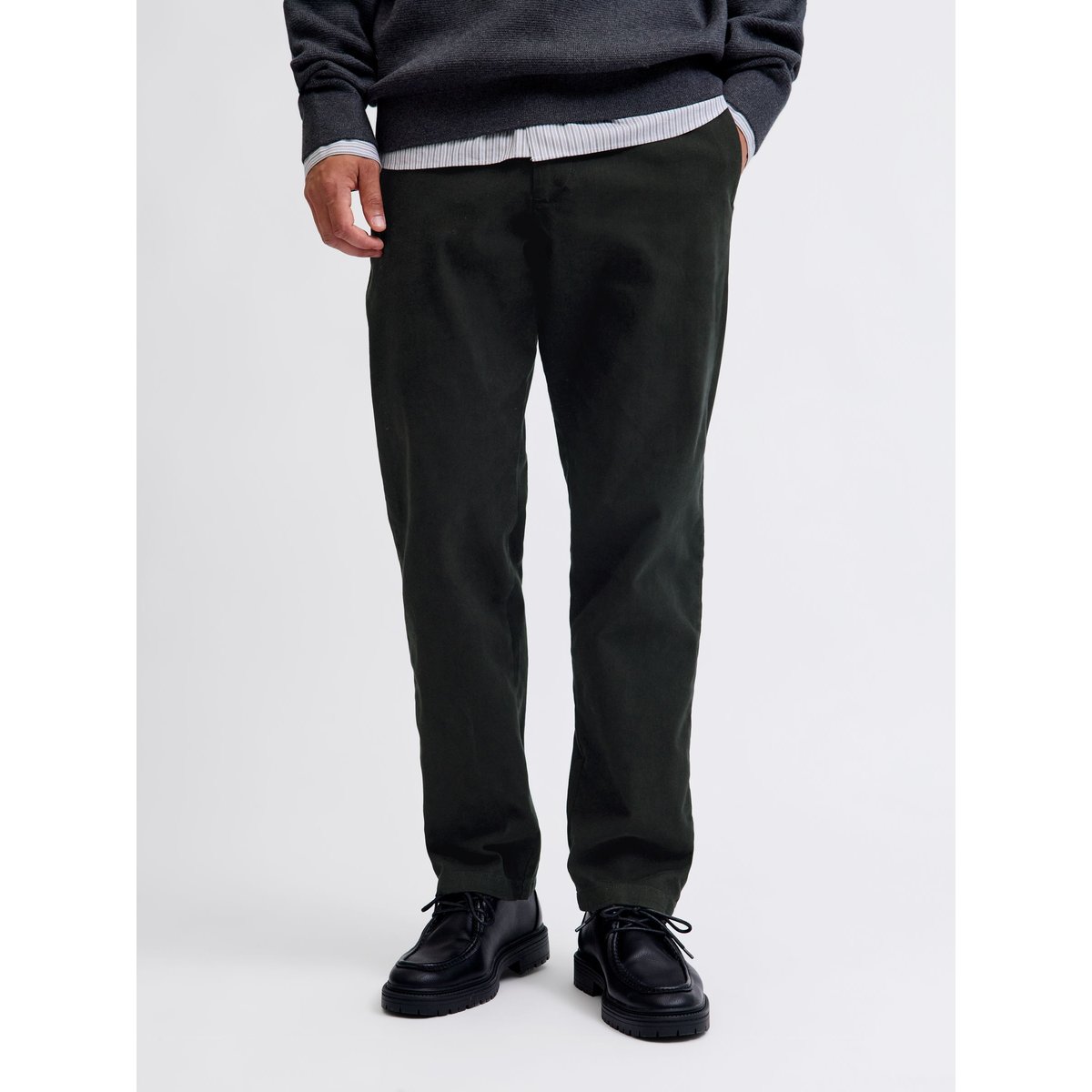 Pantalon Chino black 1, JACK & JONES