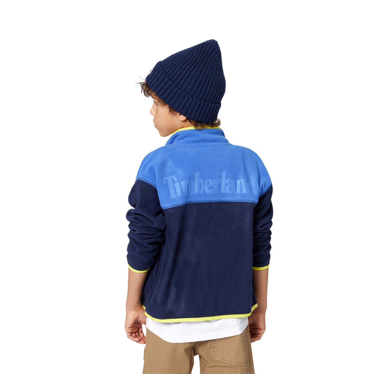 Gilet polaire bicolore indigo blue, TIMBERLAND