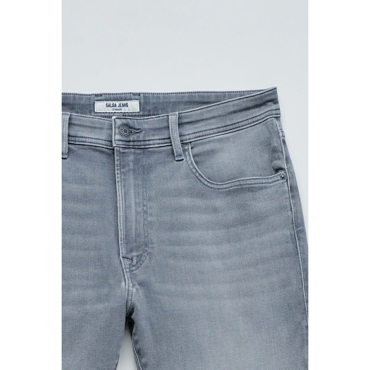 JEAN STRAIGHT FIT S-ACTIV gris, SALSA JEANS