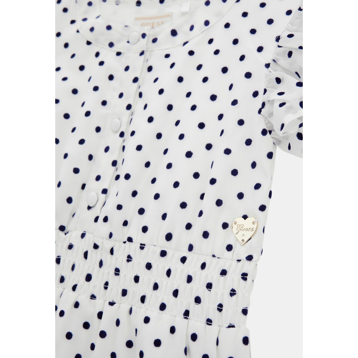 Mini Robe En Mousseline blau multi, GUESS KIDS