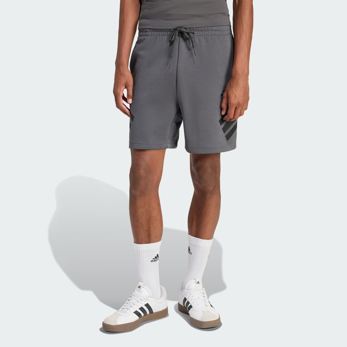 Short 3 bandes Future Icons grey six, ADIDAS SPORTSWEAR