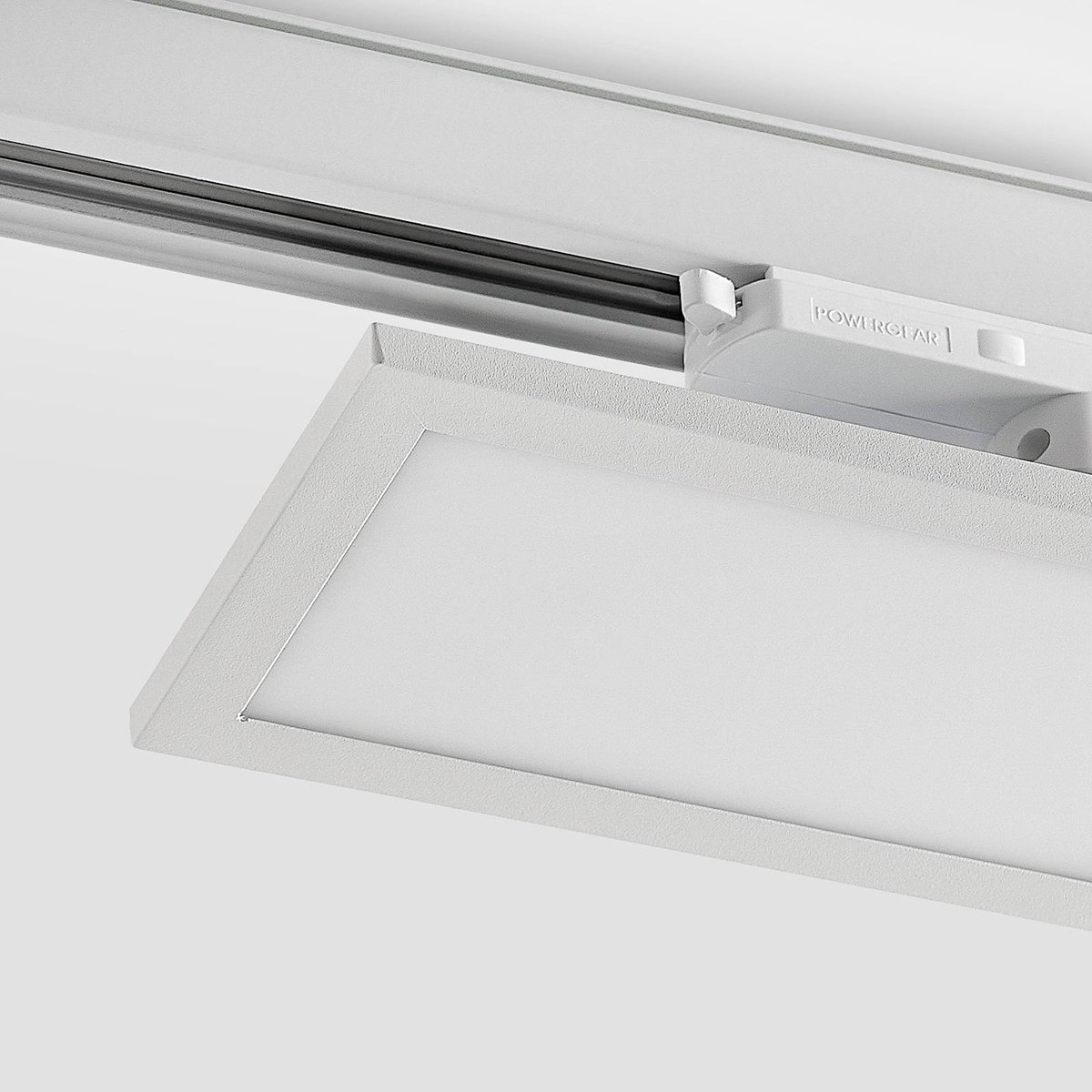 Projecteur pour rail électrique LED, Hairis blanc (ral 9010), ARCCHIO