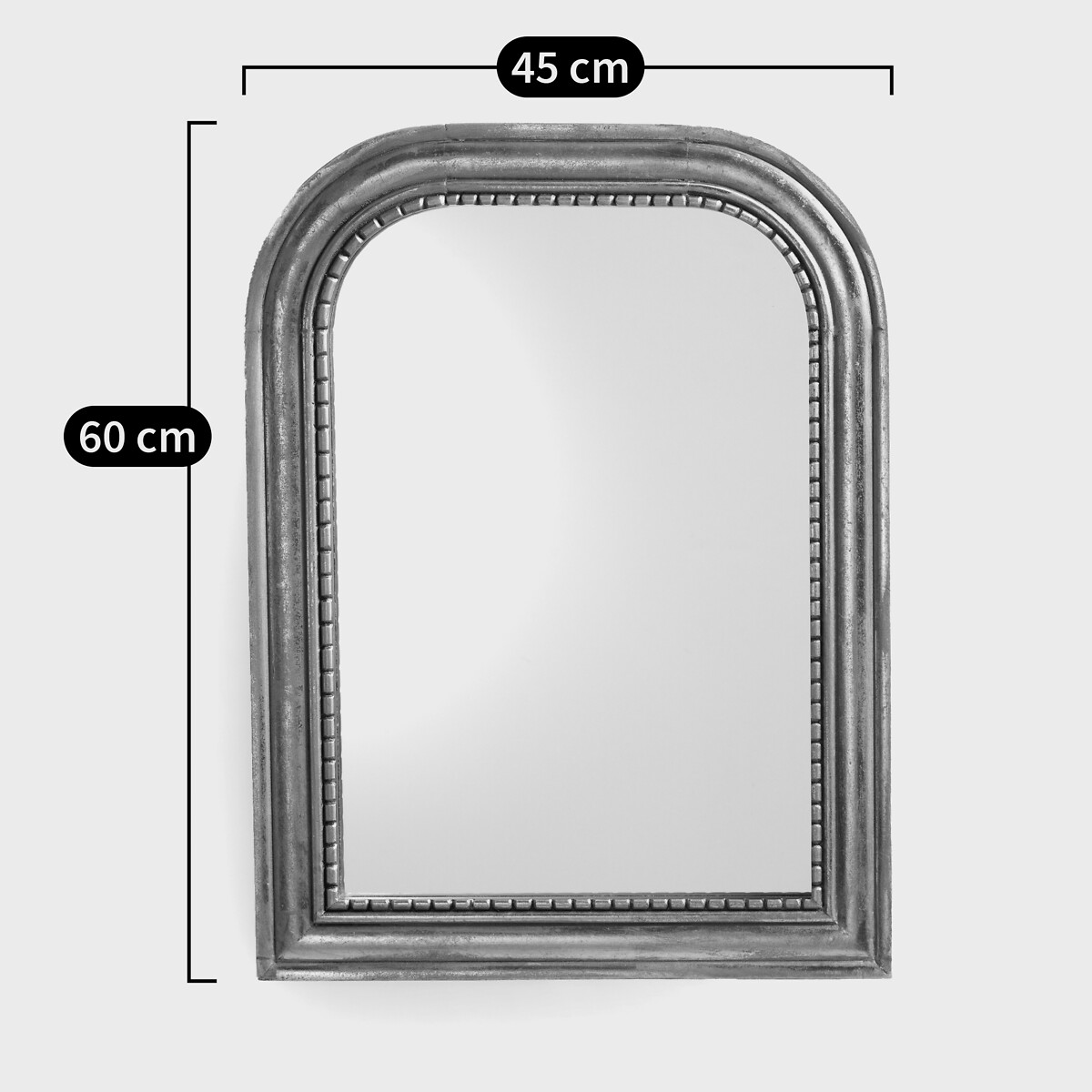Miroir en manguier massif 45x60 cm, Afsan doré vieilli, LA REDOUTE INTERIEURS
