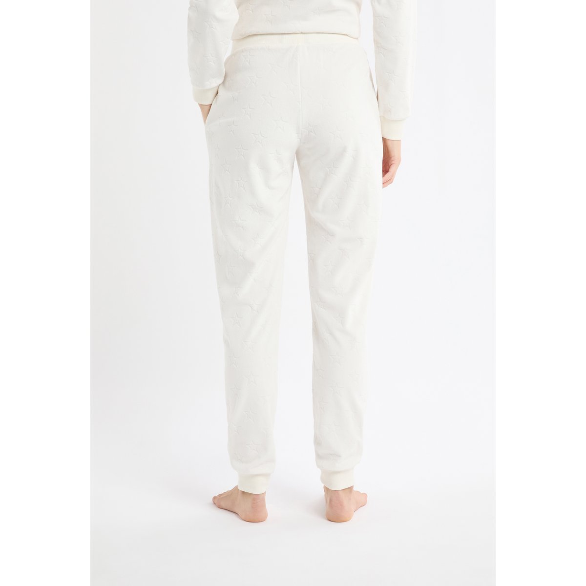 Pantalon de pyjama à motifs étoiles WINONA ecru, ETAM