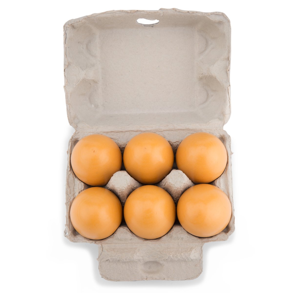 Oeufs en bois beige, NEW CLASSIC TOYS